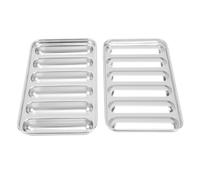 Baxnore Moule à saucisses en acier inoxydable, poêle à Hot-Dog à 6 cavités avec couvercle, acier 304 Durable pour la cuisine domestique, cuisson et cuisson à la vapeur