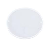 Baxnore Moules de résine Silicone Round Moules d'artisanat réutilisables DIY pour bijoux faits à la main décor de mariage Favors 1pc Soft Flexible Casting Moule