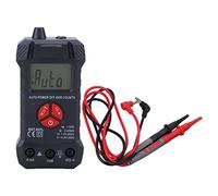 Baxnore Multimètre Intelligent Précis LCD Voltmètre à Commutation Automatique Testeur de Résistance avec Lumière LED Détection sans Contact 4000 Comptes True RMS Arrêt Automatique
