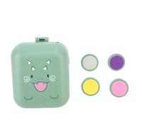 Baxnore Nail Trimmer SAFE Electric Cute Portable Toddler Nail Clipper Kit avec 4 têtes de broyage pour la de ongles Plastic blanc Plastic 6x5.6x7,9 cm