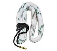 Baxnore Nettoyant pour corde en coton de qualité supérieure, outil de nettoyage flexible et réutilisable pour l'entretien des armes à feu avec brosse en bronze, lavable en machine,