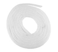 Baxnore Organisateur de Gaine de câble en Spirale Solution de Gestion de Fil Flexible et Durable pour l'électronique de Bureau à Domicile Noir Blanc 14 mm 16 mm 18 mm 4,8 m 4 m 3,2 (Blanc φ14mm)