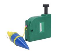 Baxnore Outil de mesure de chute de ligne professionnel Bob Setter, marteau en fil d'acier allié de 5M pour les travailleurs de la construction, rénovation de la maison, mesure de