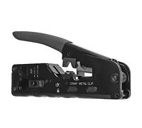 Baxnore Outil de sertissage professionnel RJ45, pince à sertir Ethernet robuste avec pince à dénuder pour l'installation de câbles réseau RJ11 RJ12 Cat5 Cat6 Cat7