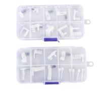 Baxnore Outils de tête de Remplacement de Disque Dur, Ensemble d'outils Multifonctions pour la réparation du Disque Dur, matériau ABS, 24 pièces