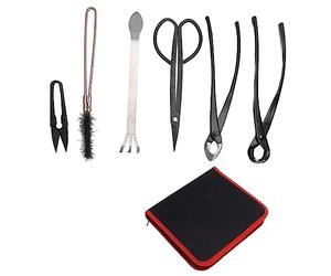 Baxnore Outils pour Plantes succulentes Ensemble d'outils pour bonsaï Outils à Main de Jardinage Professionnels en Acier Inoxydable pour Plantes de Jardin intérieures et extérieure