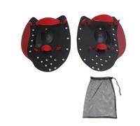 Baxnore Palmes d'entraînement en polypropylène et Silicone réglables de qualité supérieure pour Les entraînements de Natation Hommes Femmes 2 Paires avec Sac en Filet (M.)