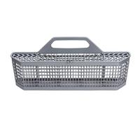 Baxnore Panier à couverts universel pour lave-vaisselle, organisateur de rangement en plastique ABS pour ustensiles d'argenterie avec conception à grille ouverte, convient au modèl