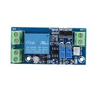 Baxnore Panneau de Protection de Batterie DC12V, sous-Tension, surdé, Module de Commande Automatique, Protection de commutateur pour système Solaire de Voiture avec indicateur LED,