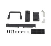 Baxnore Pare-chocs avant RC avec grille en alliage d'aluminium et acier inoxydable, ensemble de pare-chocs de remplacement pour Defender 1 18 pièces de mise à niveau de voiture RC