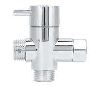 Baxnore Paye de douche Soupape de haute qualité Abs de haute qualité 3 voies bras de douche Valve de divertisseur G1 / 2 Interface universelle pour la main et les têtes de douche f