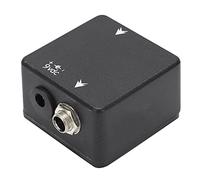 Baxnore Pédale d'effet de guitare Pure Buffer Mini accessoire d'instrument portable pièce de rechange éliminant la capacité du câble et l'aspiration de tonalité pour connexion d'am