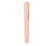 Baxnore Peigne à cheveux professionnel en aluminium et acier inoxydable, outil de coiffure antistatique pour salon de coiffure, usage domestique, accessoire de beauté haut de gamme (Bronze)