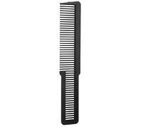 Baxnore Peigne de poche professionnel à dents fines et larges, peigne de coiffure pour tous les types de cheveux, peigne de coiffure pour la maison, le salon, les voyages, plastiqu (Noire)