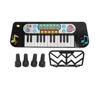 Baxnore Piano à Clavier 37 Touches, Instrument de Musique électronique interactif Multifonctionnel pour Jouer à l'apprentissage en Plastique Portable 13,6 x 4,9 x 3,1 Pouces (Tapez 2)