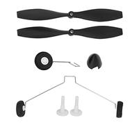 Baxnore Pièces de rechange pour avion RC, carénage, train d'atterrissage à palettes, plastique durable, haute résistance, résistant à l'usure, longue durée de vie, facile à install