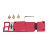 Baxnore Pince de rail de guidage à angle droit travail du bois professionnel coupe à 90 degrés plaque de localisation en alliage d'aluminium pour accessoires de piste de guidage de