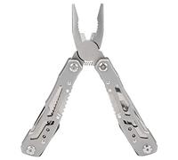 Baxnore Pince multi-outils robuste en acier inoxydable 420 avec 10 fonctions coupe-fil pliable ouvre-bouteille tournevis pour camping en plein air randonnée kit d'urgence