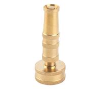 Baxnore Pistolet d'arrosage en laiton massif robuste avec commande rotative, idéal pour l'arrosage des plantes, l'entretien de la pelouse et le nettoyage extérieur. Construction mé