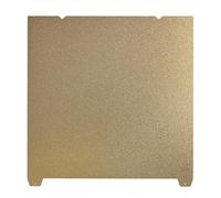 Baxnore Plaque de construction en acier à ressorts pour lit d'impression PEI 315 x 310 mm pour imprimantes 3D K1 Max, texturée double face, haute adhérence, surface chauffante flex