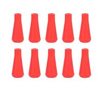 Baxnore Pointes de flèche émoussées de Rechange en Caoutchouc, Paquet de 10 têtes Larges en Caoutchouc Souple de Haute qualité pour la Pratique des Sports de Plein air avec Une lon