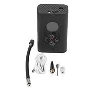 Baxnore Pompe à air électrique Portable Rechargeable par USB, gonfleur Haute Pression Intelligent avec écran LCD, lumière LED pour vélos, Voitures, balles, Jouets ABS 4,7 x 3,1 x 1