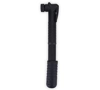 Baxnore Pompe à air pour Pneu de vélo, Mini gonfleur Portable en Nylon 120 PSI Compatible avec Les valves Schrader pour pneus de vélo de Route et de Montagne Noir