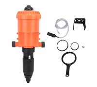 Baxnore Pompe doseuse d'injecteur d'engrais 1-5% Pompe d'irrigation proportionnelle Automatique réglable pour l'élevage de Jardin avec Filetage G3/4 matériau PP 1630g Ensemble de 7