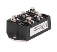 Baxnore Pont redresseur 200A 1600V, Module triphasé Haute Puissance avec Dissipation Thermique sur Plaque de cuivre pour équipements industriels et Applications de Batteries