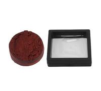 Baxnore Pousser Curseur Fidget Palissandre Fait à la Main Rotatif soulagement du Stress Gadget pour Adultes TDAH anxiété Focus Bureau Usage Domestique 1.8 Pouces (Bouddha)