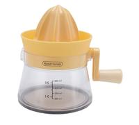 Baxnore Presse-agrumes manuel de 500ml, presse-citron à manivelle avec échelle pour Orange pamplemousse Lime ABS Base antidérapante facile à nettoyer