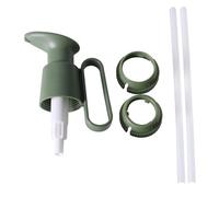 Baxnore Presse-sauce à huîtres, pompe distributrice, buse de presse, ABS PP, pompe à condiments anti-fuite pour la cuisine, usage domestique, pâte de tomate facile à presser, outil (Verte)