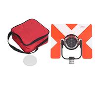 Baxnore Prisme d'enquête Professionnel à Inclinaison Unique de 64 mm, Objectif 0 ou 30 mm, Prisme de Station Totale, Verre K9, Construction ABS pour Tunnel minier, autoroute, équip