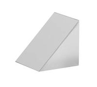 Baxnore Prisme Triangulaire en Verre Optique K9, Outil pédagogique de réfraction de la lumière RVB pour Les expériences scientifiques et l'éducation, Cadeau décoratif 15x15x15mm ou (20 * 20 * 20)