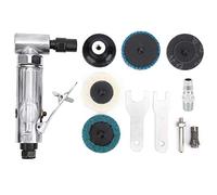 Baxnore Professional Pneumatic Engraving Machine 90 Degree Bend Angle High Speed Grinder with Emery Disc for Metal Wood Rubber Polishing AG 315BS (Restaurant japonais)