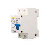 Baxnore Protecteur de fuite AC 40A, ignifuge, Protection contre les surcharges, disjoncteur unipolaire N AC avec Rail de guidage DIN 230V