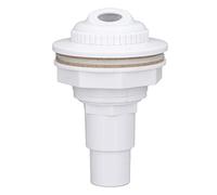 Baxnore Raccord de Jet de Sortie de Retour Complet pour Piscine Hors Sol en Plastique Durable Buse rotative à 360 degrés Contrôle du débit d'eau Adaptateur de Tuyau 1 po pour pisci