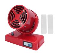 Baxnore Réchauffeur d'air Portable 300W 12V, Mini radiateur électrique, ventilateur de refroidissement et de chauffage pour voiture, petites pièces, bureau, en acier inoxydable