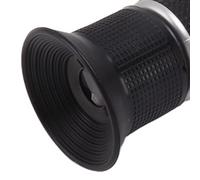 Baxnore Réfractomètre de compteur de lait compensation de la température automatique à main 0 à 20% Testeur d'humidité protéique pour les producteurs laitiers en aluminium léger po