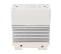 Baxnore Relais statique 80 A DC vers DC SSR haute puissance robuste entrée 3 32 V sortie 5 220 V de qualité industrielle avec dissipateur thermique pour panneaux de commande de s