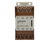 Baxnore Relais statique triphasé avec radiateur intégré Haute puissance DC vers AC SSR Réponse rapide Qualité industrielle pour systèmes d'automatisation Tension de charge 24 380 V (TSR-40DA-S)