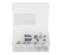 Baxnore Réparation de pneus Nails de caoutchoucs à haute température Résistants à haute température Fix de réparation de pneus pour le bicyclette de moto (L 360 ml 6.8x14.5cm / 2,7x5,7 pouce)