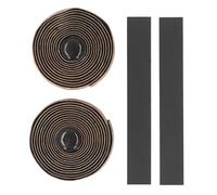 Baxnore Ruban de guidon à vélo 2pcs Absorption de transpiration non glissante respirable confortable Grip Texture en bois Handle de cycle enveloppe pour les vélos de montagne routi