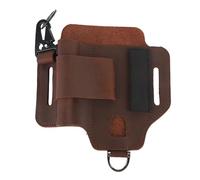 Baxnore Sac à Outils de Ceinture en Cuir, Pochette à Outils de Taille Portable multifonctionnelle pour Les Aventures en Plein air et Les projets de réparation