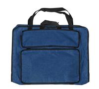 Baxnore Sachette de sketchpad, Sac d'artiste en Toile avec Plusieurs Poches, Transporteur de Planche à Dessin de Grande capacité, épaule de Stockage de Fournitures d'art pour Les Artistes (Bleu)