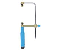 Baxnore Scie à archet professionnelle pour le travail du bois, outil de coupe robuste de 70 mm avec poignée ergonomique pour les travaux manuels de construction, les projets de bri