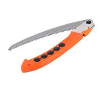 Baxnore Scie à main d'élagage portable pliable avec poignée antidérapante Dents de à triple tranchant de qualité supérieure pour le jardinage extérieur d'arbres d'os de bois Aci