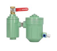 Baxnore Séparateur automatique de piège à eau, économie d'énergie à haut débit, filtre à air comprimé, vanne de vidange pour compresseur d'air, extrémité du réservoir, alliage d'al