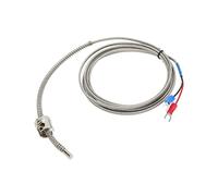 Baxnore Sonde de capteur de température de thermocouple de type K en acier inoxydable de qualité industrielle résistant aux hautes températures 0 600 ℃ pour les applications métall (ou)