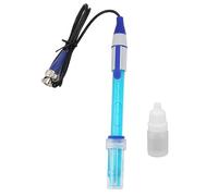 Baxnore Sonde d'électrode PH capteur de PH composite d'interface BNC rechargeable de haute précision pour les tests d'eau potable d'aquarium hydroponique en laboratoire